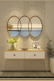 Hanah Home Zuzu 120 - Roble Zafiro y Blanco